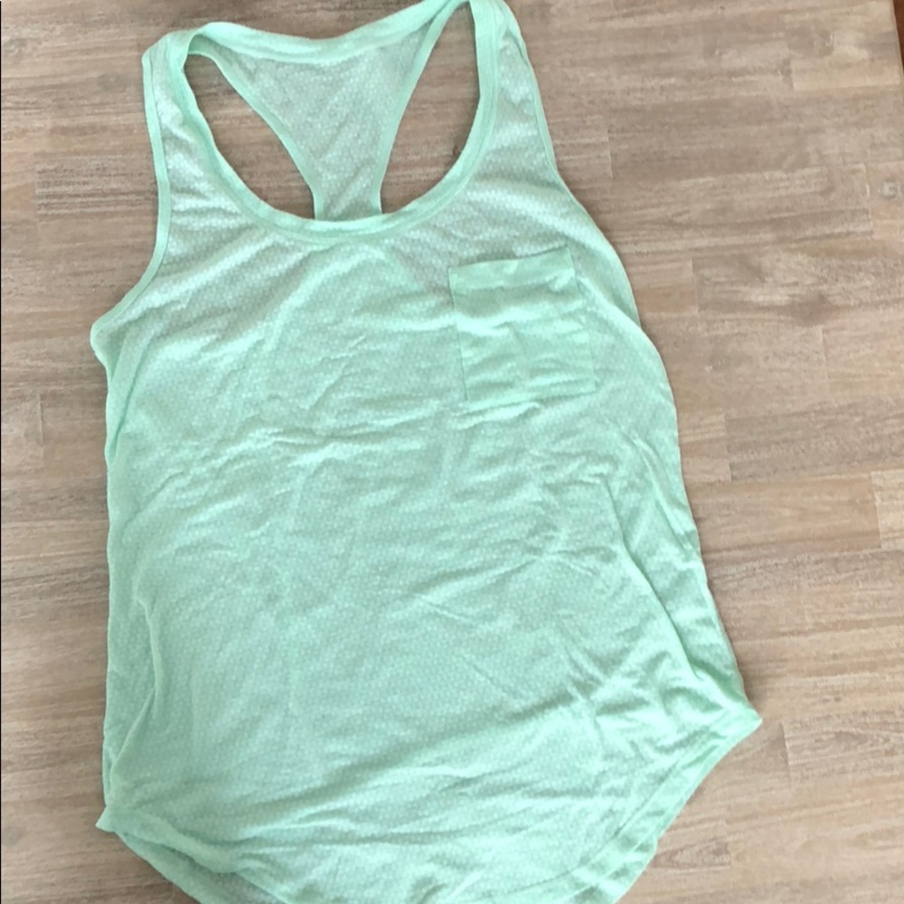 Lululemon Seafoam Racer Top, Size 4